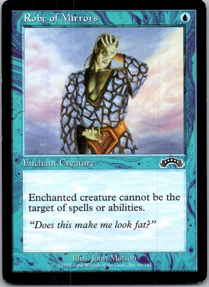 Robe of Mirrors C EXO #43 LP MTG Magic