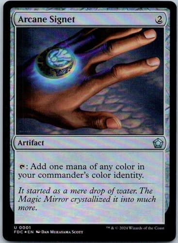 Arcane Signet U Commander: Foundations 1 NM