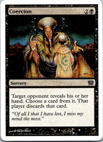 Coercion C 8ED #122 NM MTG Magic