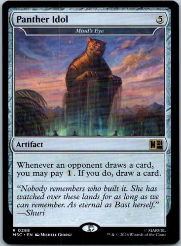 Panther Idol - Mind's Eye R Commander: Marvel Super Heroes 288 NM