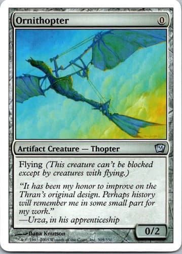 Ornithopter U 9ED #305 NM MTG Magic