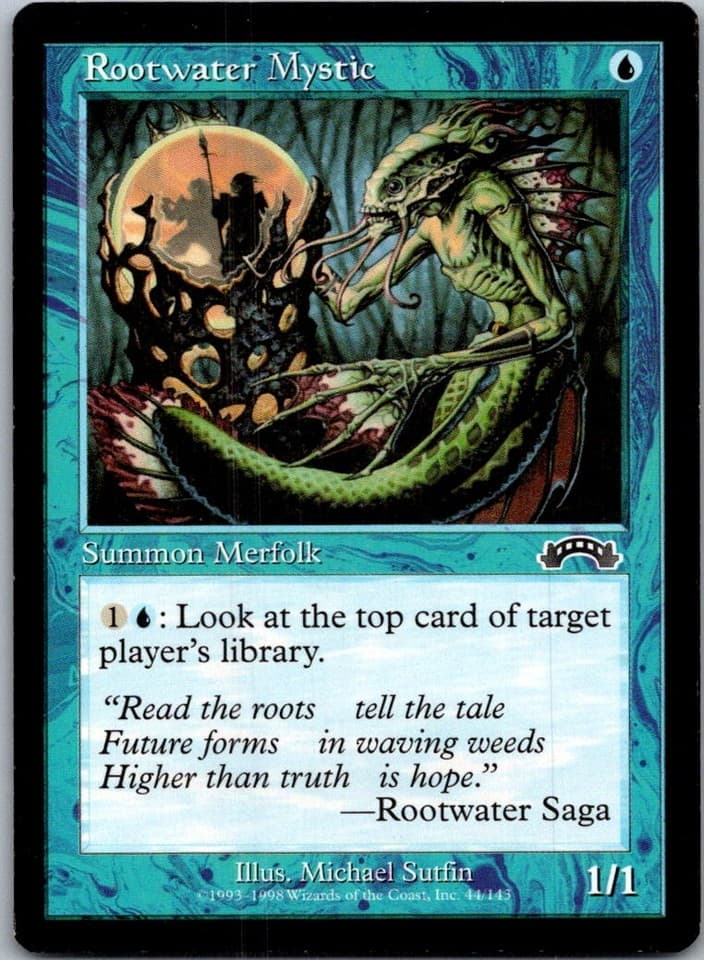 Rootwater Mystic C EXO #44 LP MTG Magic