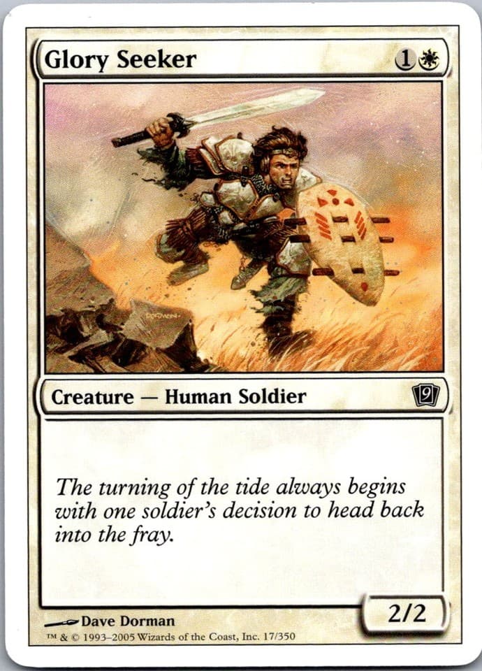 Glory Seeker C 8ED #21 NM MTG Magic