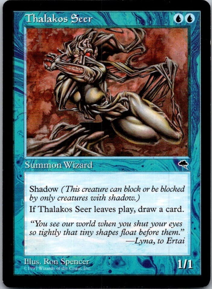Thalakos Seer C TMP #94 NM MTG Magic