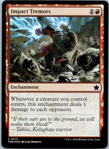 Impact Tremors C Foundations 717 NM