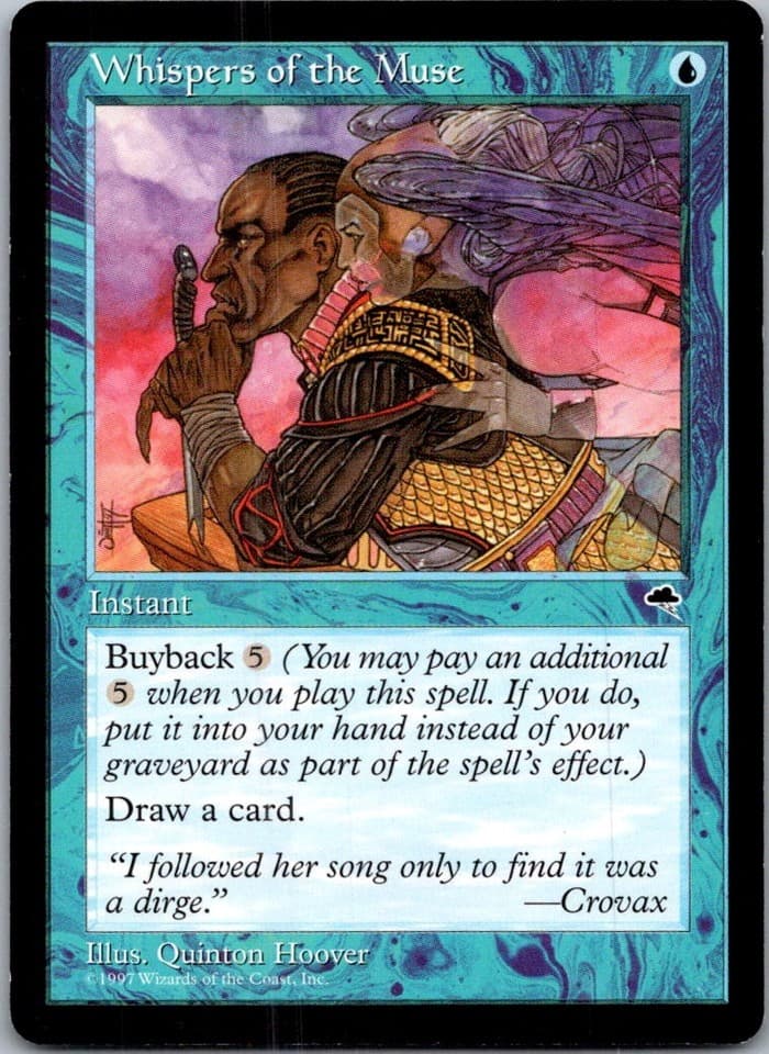 Whispers of the Muse S TSB #35 LP MTG Magic