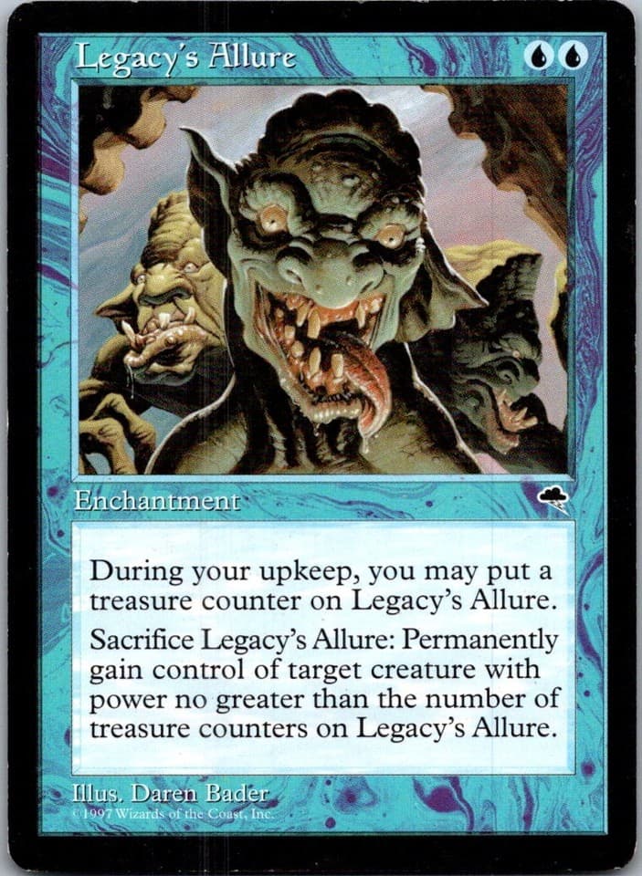 Legacy's Allure U TMP #71 LP MTG Magic