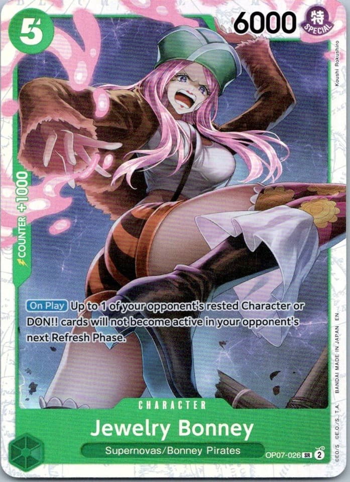 Jewelry Bonney (026) SR 500 Years in the Future OP07 - 026 NM