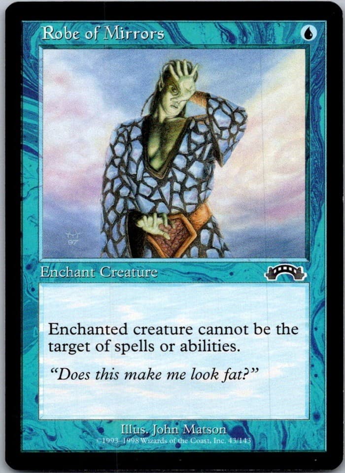 Robe of Mirrors C EXO #43 LP MTG Magic