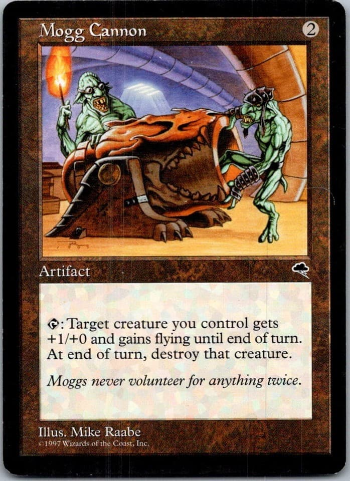 Mogg Cannon U TMP #298 LP MTG Magic