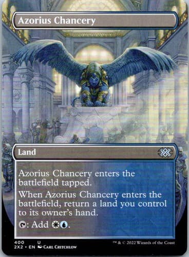 Azorius Chancery (Borderless) U Double Masters 2022 400 NM