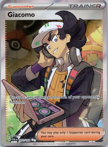 Giacomo Ultra Rare SV02: Paldea Evolved 252/193 NM