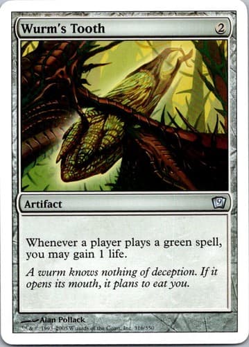 Wurm's Tooth U DST #162 NM MTG Magic
