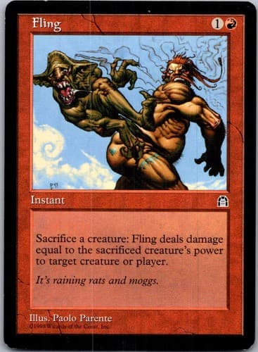 Fling C STH # LP MTG Magic