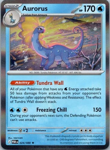 Aurorus Rare ME03: Perfect Order 024/088 NM