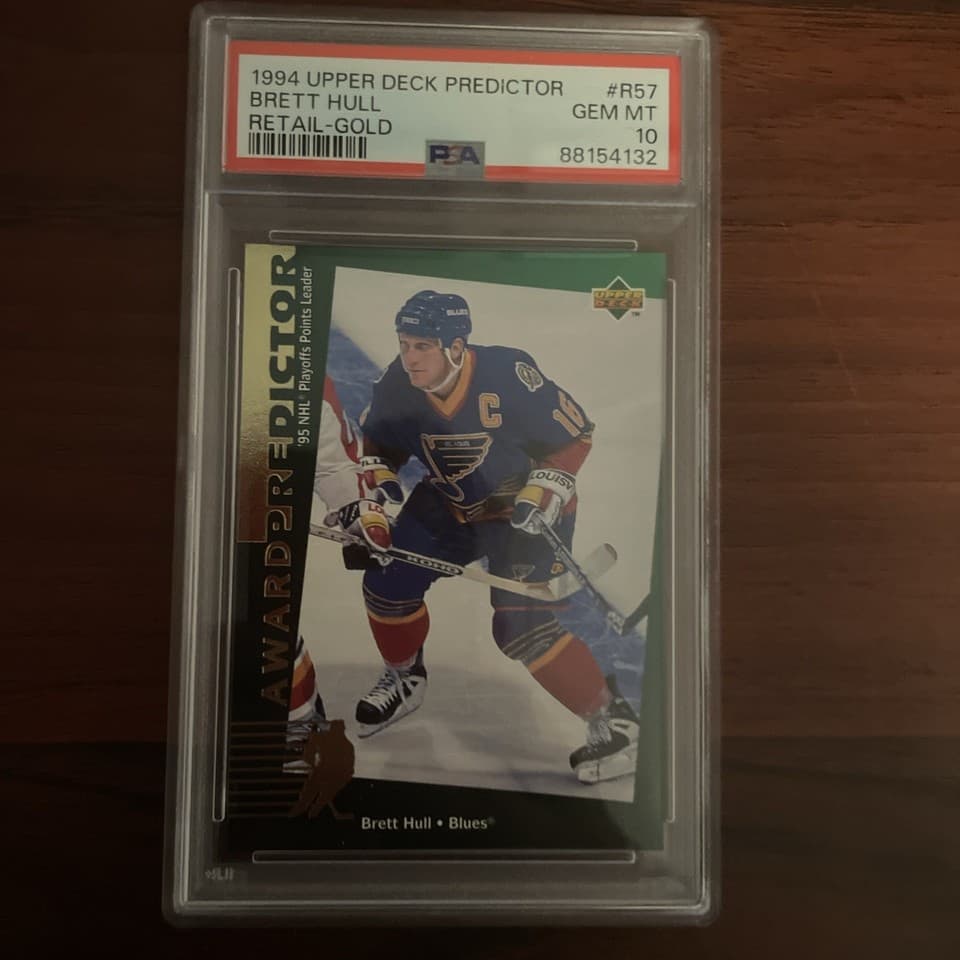 1994 - 95 Upper Deck - Predictor Retail Brett Hull #R57