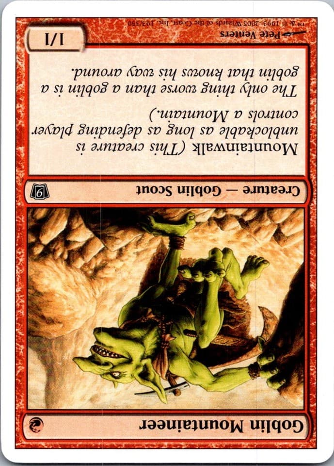 Goblin Mountaineer C 9ED #193 LP MTG Magic