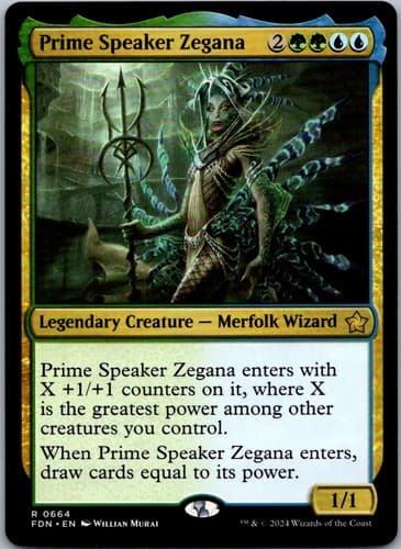Prime Speaker Zegana M C15 #230 LP MTG Magic
