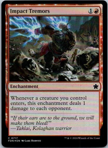 Impact Tremors C Foundations 717 NM