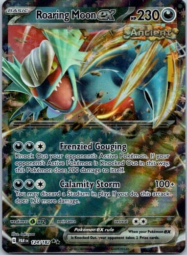 Roaring Moon ex Double Rare Prize Pack Series Cards 124/182 NM