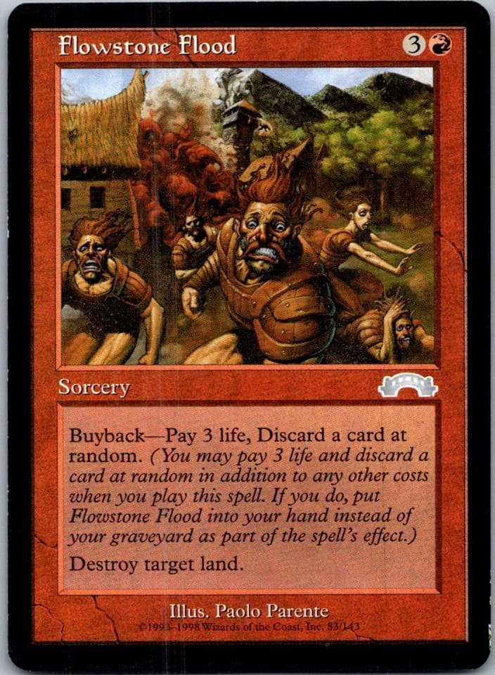 Flowstone Flood U EXO #83 LP MTG Magic