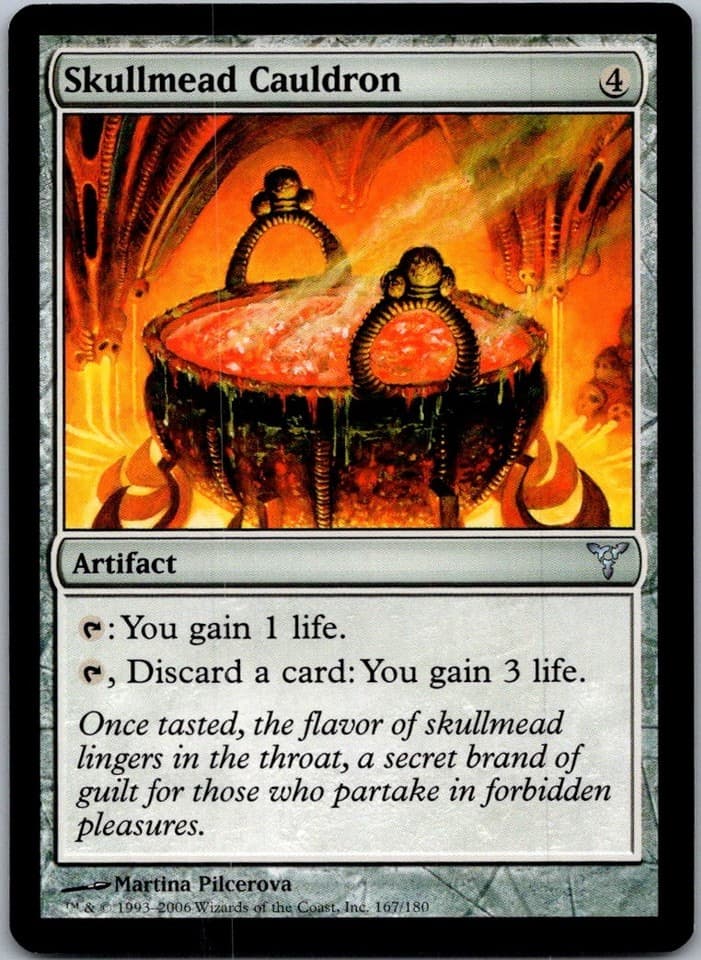Skullmead Cauldron U DIS #167 LP MTG Magic
