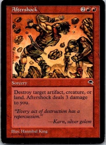 Aftershock C TMP #160 LP MTG Magic