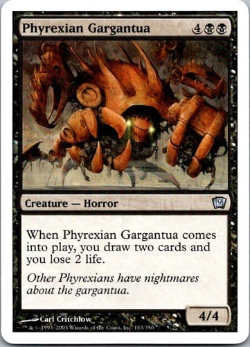 Phyrexian Gargantua U DDE #15 NM MTG Magic