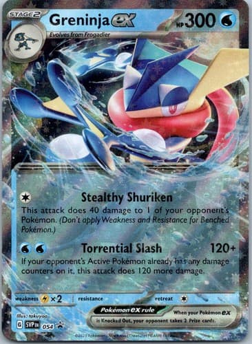 Greninja ex Promo SV: Scarlet & Violet Promo Cards 054 NM