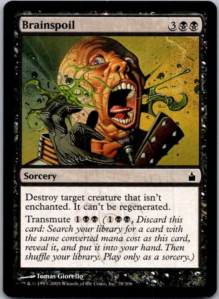 Brainspoil C RAV #78 LP MTG Magic