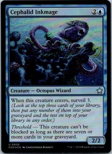 Cephalid Inkmage U Foundations 32 NM