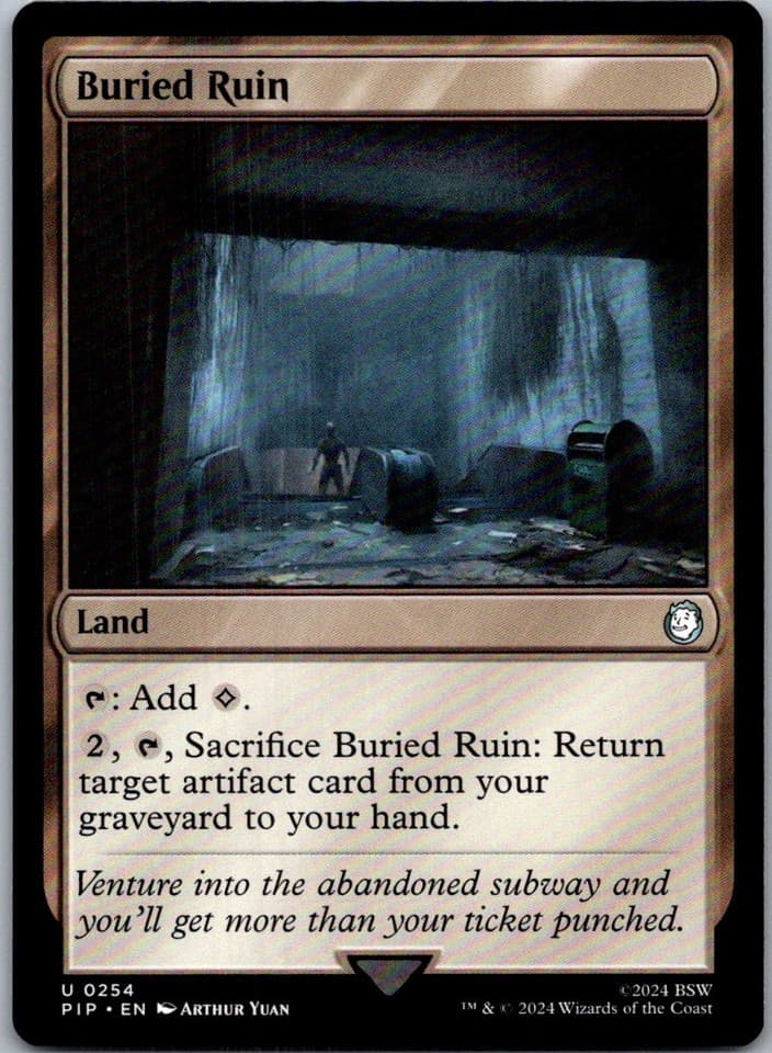 Buried Ruin U PIP #782 LP MTG Magic