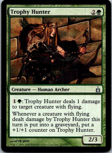 Trophy Hunter U RAV #187 LP MTG Magic