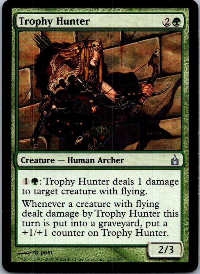 Trophy Hunter U RAV #187 LP MTG Magic