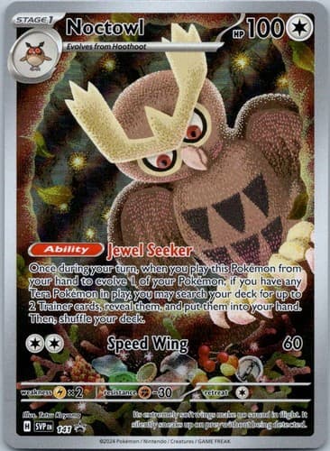 Noctowl Promo SV: Scarlet & Violet Promo Cards 141 NM