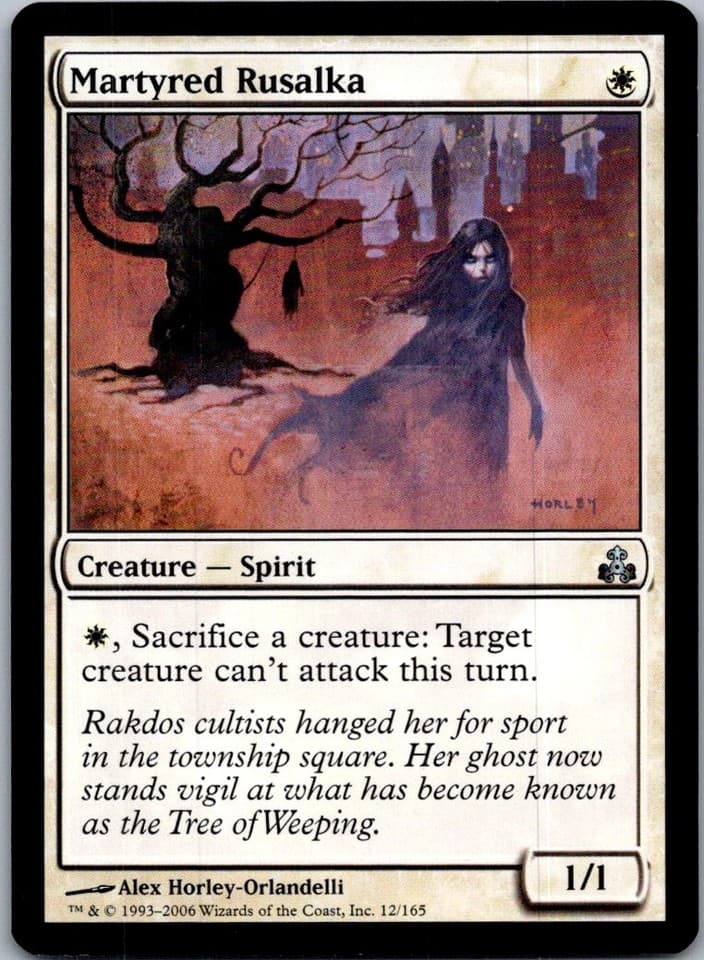 Martyred Rusalka U GPT #12 LP MTG Magic