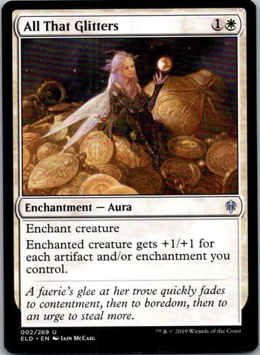 All That Glitters U ELD #2 NM MTG Magic
