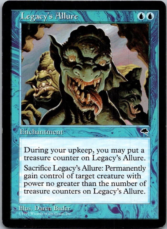 Legacy's Allure U TMP #71 LP MTG Magic