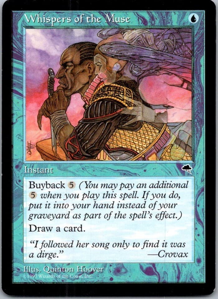 Whispers of the Muse S TSB #35 LP MTG Magic