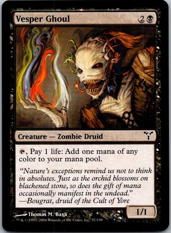Vesper Ghoul C DIS #57 LP MTG Magic