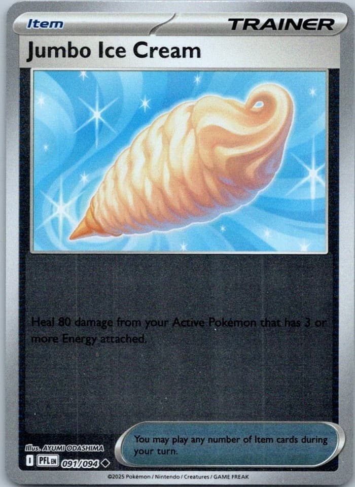 Jumbo Ice Cream Uncommon ME02: Phantasmal Flames 091/094 NM