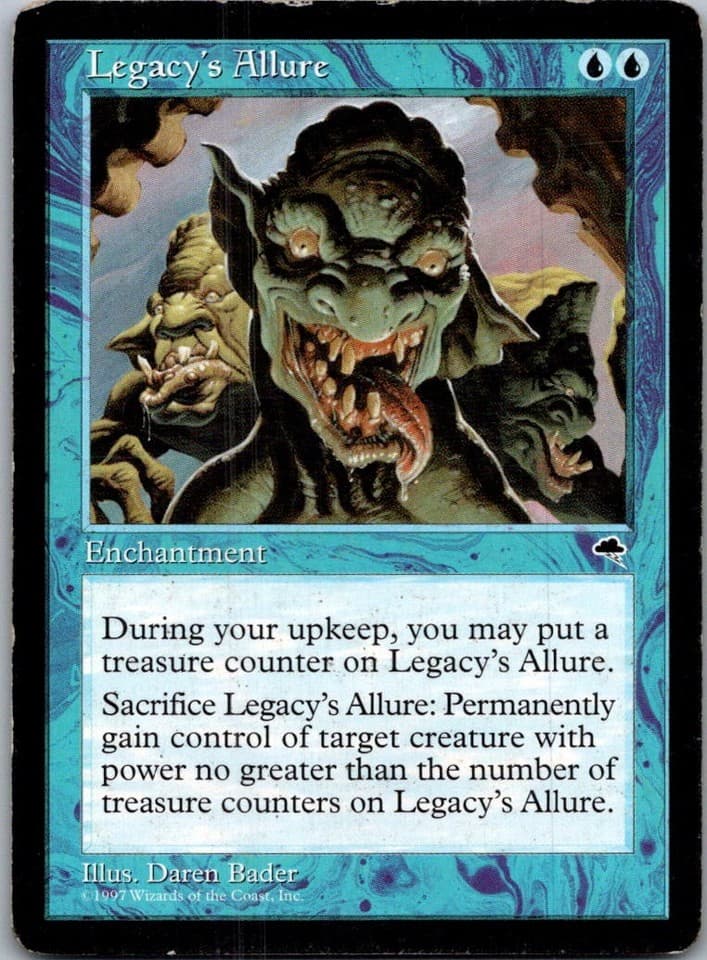 Legacy's Allure U TMP #71 LP MTG Magic