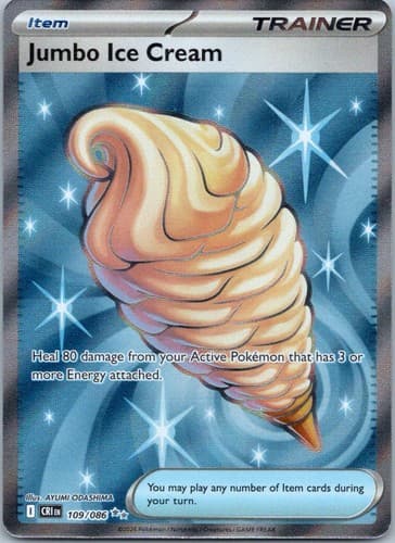 Jumbo Ice Cream Ultra Rare ME04: Chaos Rising 109/086 NM
