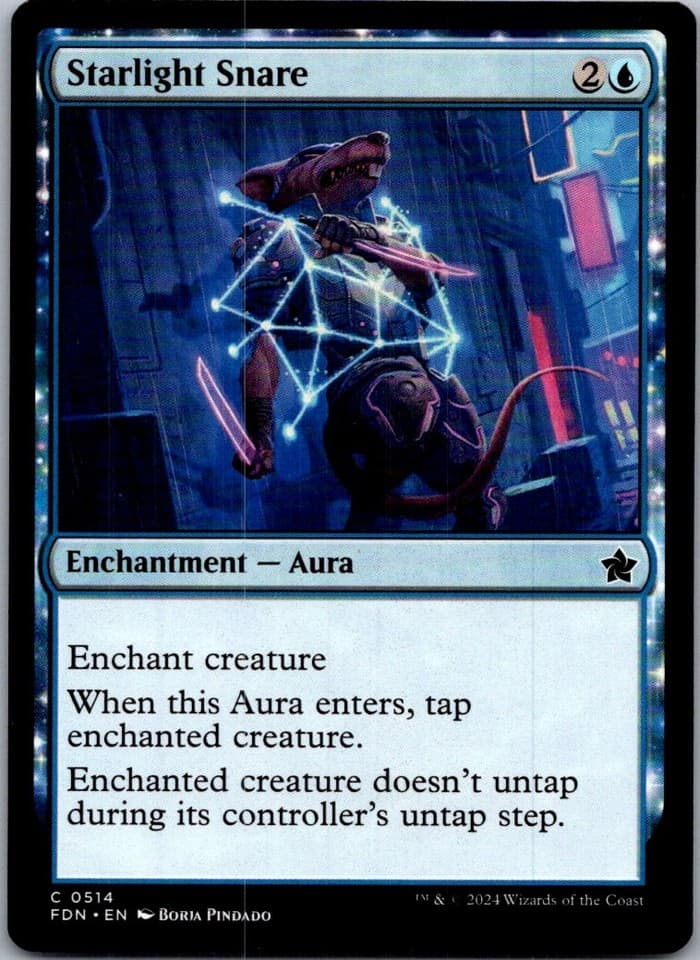 Starlight Snare C FDN #514 LP MTG Magic