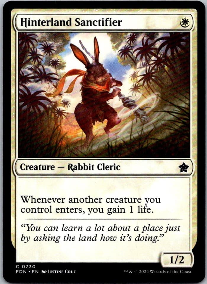 Hinterland Sanctifier C J25 #5 NM MTG Magic