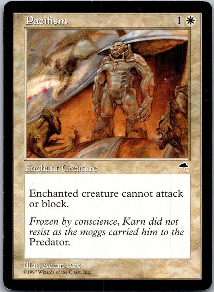 Pacifism C TMP #34 NM MTG Magic