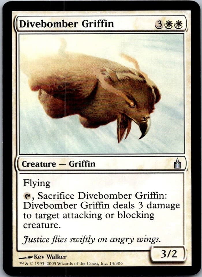 Divebomber Griffin U RAV #14 LP MTG Magic
