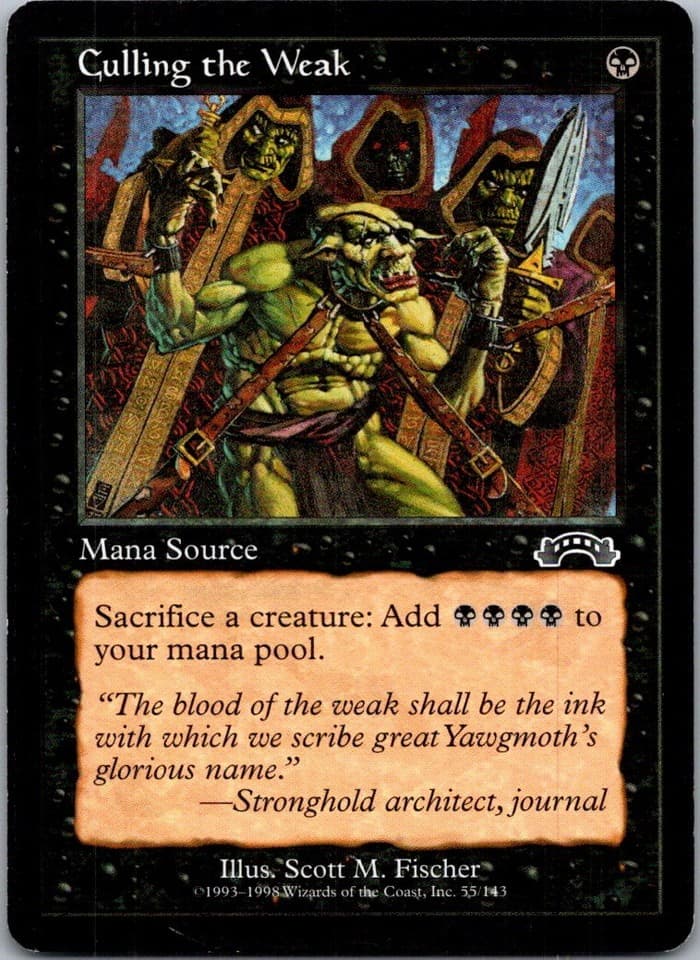 Culling the Weak C EXO #55 NM MTG Magic
