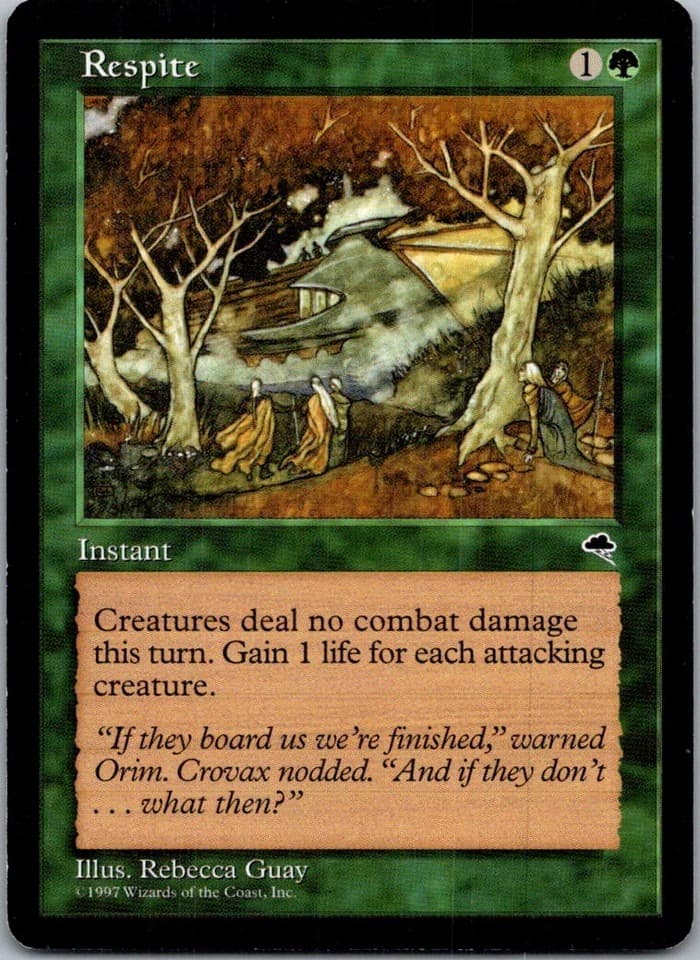 Respite C TMP #249 LP MTG Magic