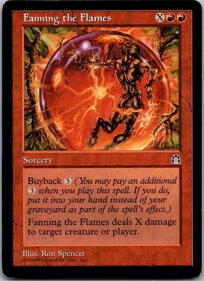 Fanning the Flames U LIST # NM MTG Magic